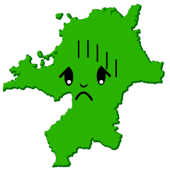 落ち込む福岡県