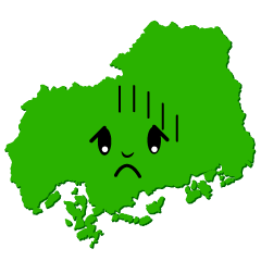 落ち込む広島県