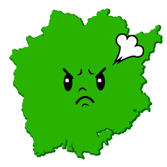 怒る岡山県