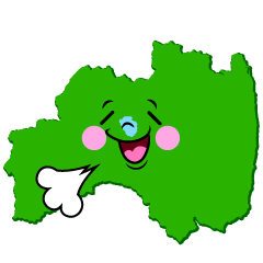 リラックスする福島県