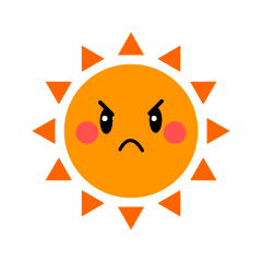 怒る太陽