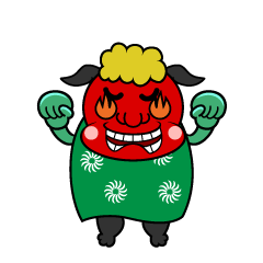 熱意の獅子舞
