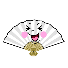 笑う扇子