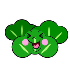 笑う松