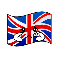 悲しいイギリス国旗