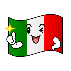 いいね！のイタリア国旗