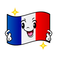 煌くフランス国旗