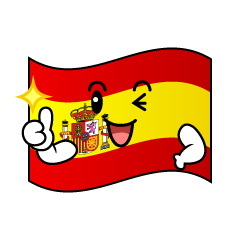 いいね！のスペイン国旗
