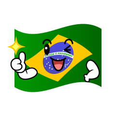 いいね！のブラジル国旗