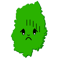 落ち込む岩手県