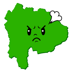 怒る山梨県