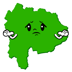 困る山梨県