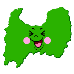 笑う富山県