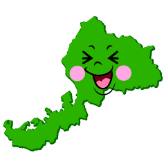 笑う福井県