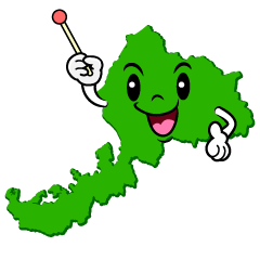話す福井県