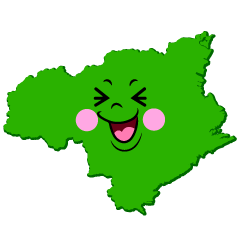 笑う徳島県