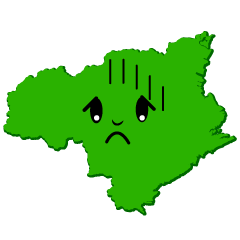 落ち込む徳島県
