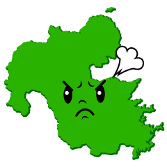 怒る大分県