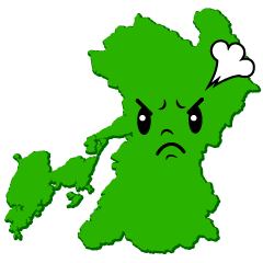怒る熊本県