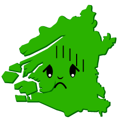 落ち込む大阪市
