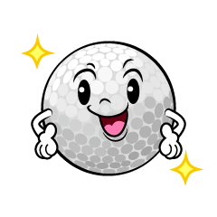 Sparkling Golf Ball