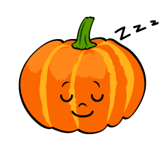 Sleeping Pumpkin