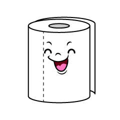 Smiling Toilet Paper