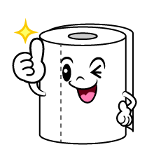 Thumbs-up Toilet Paper