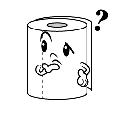 Thinking Toilet Paper