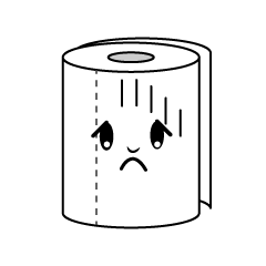 Depressed Toilet Paper