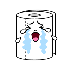 Crying Toilet Paper