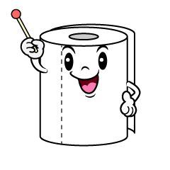 Speaking Toilet Paper