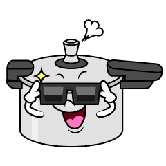 かっこいい圧力鍋