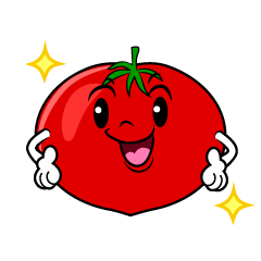 自信満々なトマト
