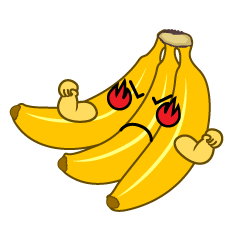 熱意のバナナ房