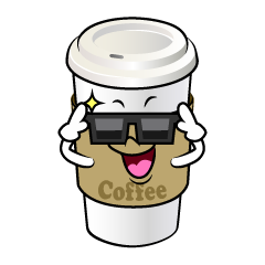 かっこいい紙カップコーヒー